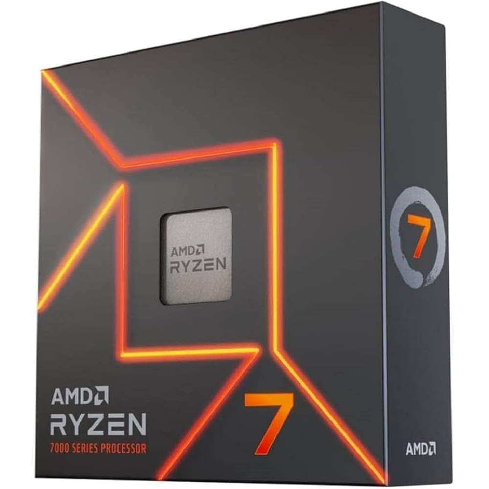 AMD RYZEN 7 7700X 40MB 8çekirdekli O/B UHD AM5 105w Kutulu+Fansız