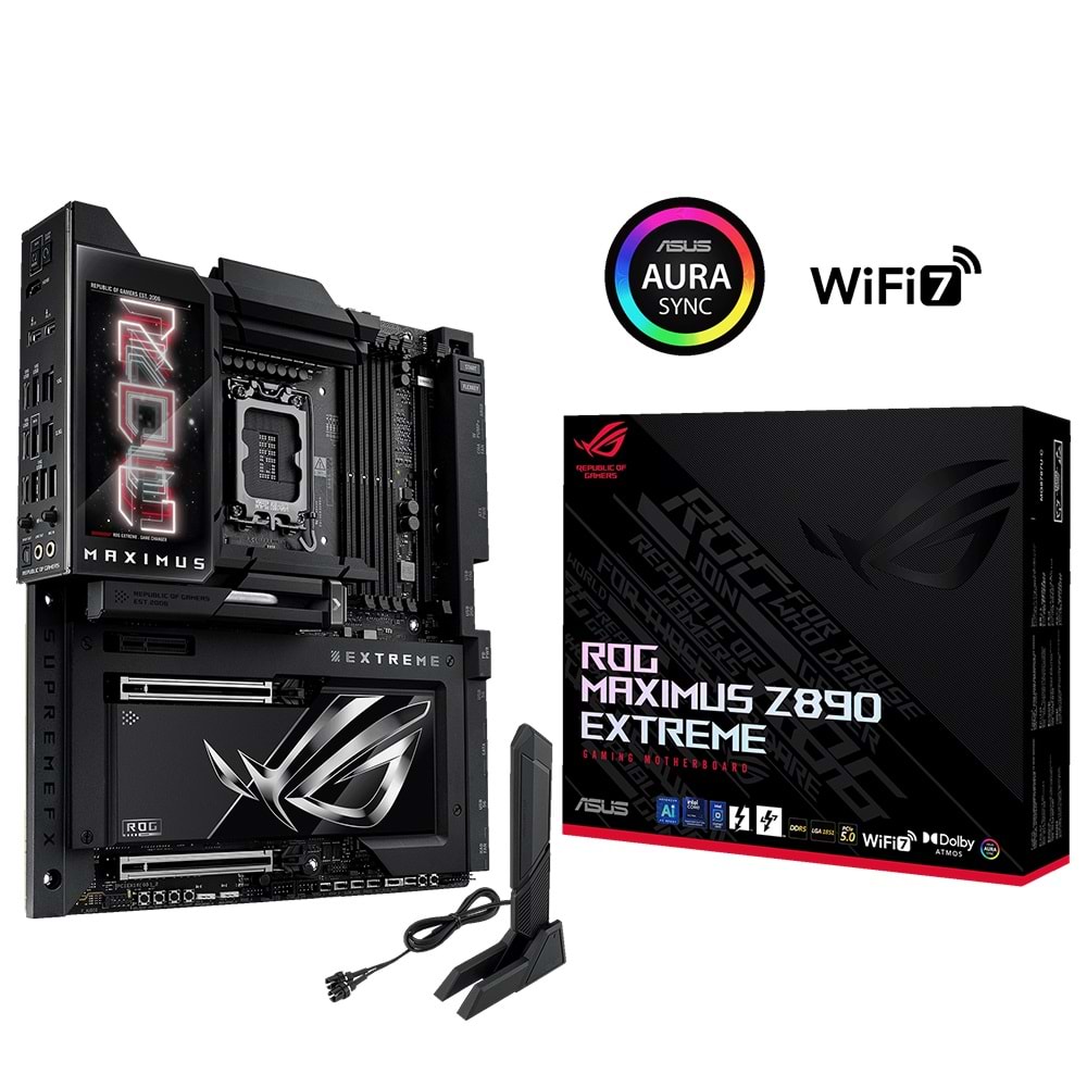 ASUS ROG MAXIMUS Z890 EXTREME WIFI7 DDR5 HDMI THUNDERBOLT 5 PCIE 5.0 1851p ATX