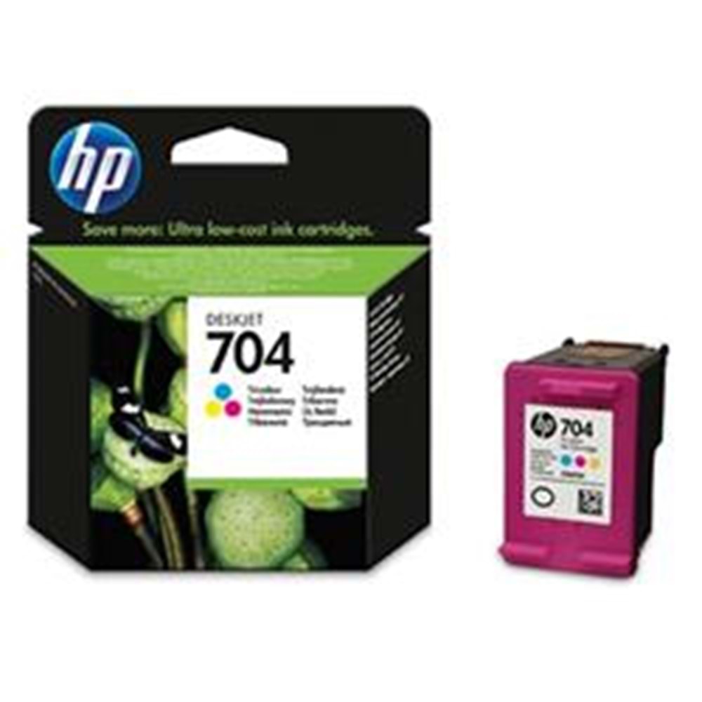 HP 704 Color Renkli Kartuş CN693AE