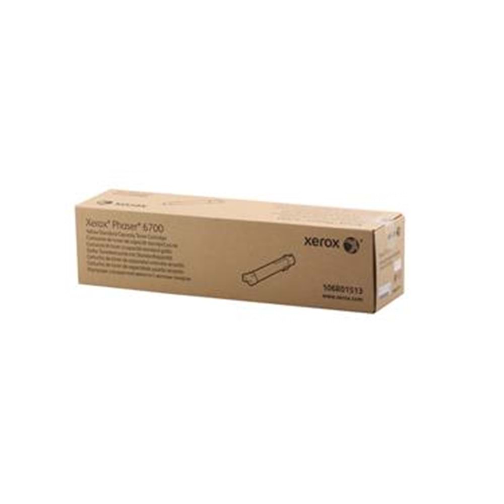 Xerox 106R01513 Phaser 6700 Standart Kapasite Yellow Sarı Toner 5.000 Sayfa