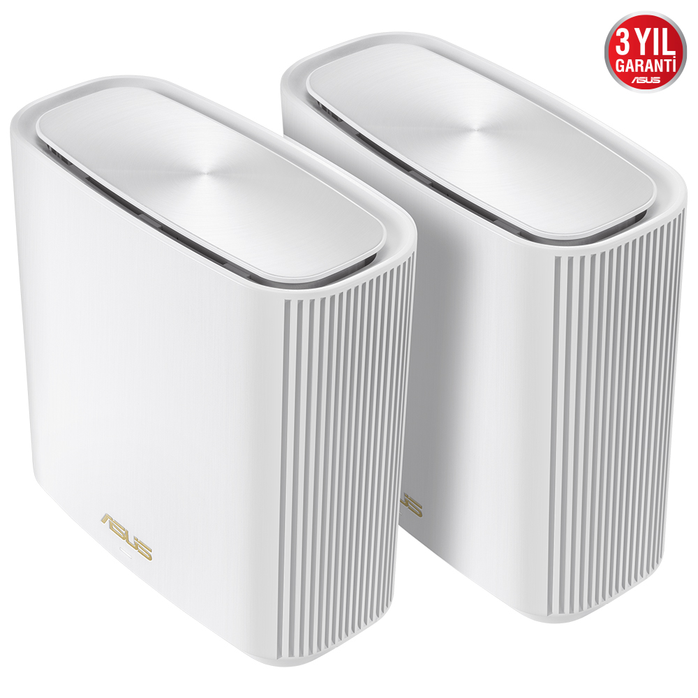 ASUS XT8-W-2 Wıfı6 AX6600 Mesh Router 2-li set / 90IG0590-MO3A40