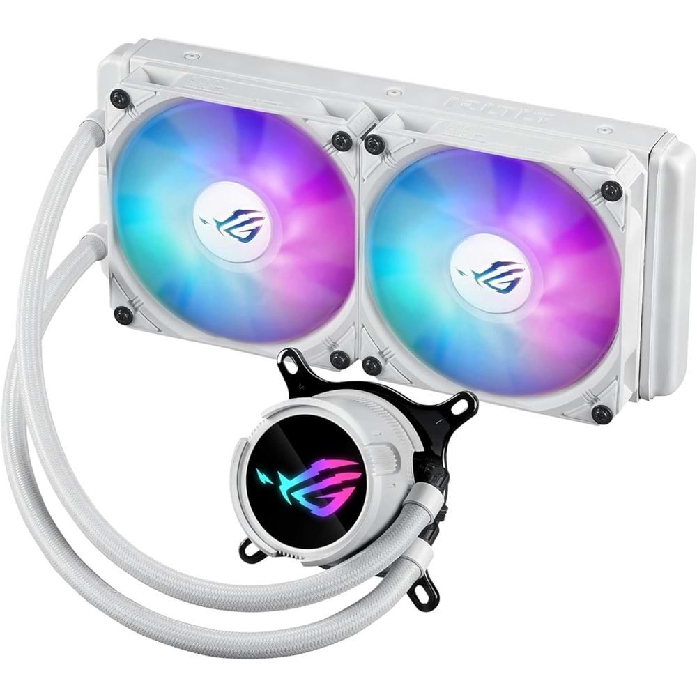 ASUS 240mm ROG STRIX LC III 240 ARGB AM5-1851p Sıvı Soğutmalı İşlemci Fanı Beyaz / 90RC00S2-M0UAY0
