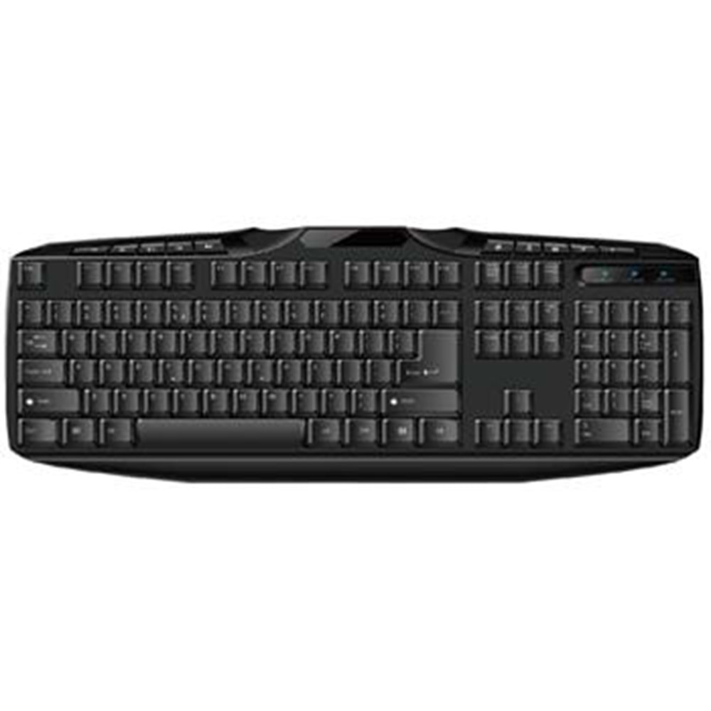 Everest KB-250U Siyah Q Usb Kablolu Multimedya 116 Tuşlu Klavye