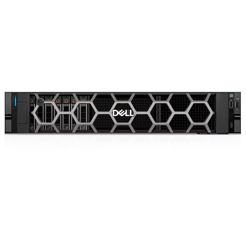 DELL POWEREDGE R760XS SPL2 SILVER 4510-32GB DDR5 RDIMM-480GB+4X1.92TB SSD-2x1100w Rack Sunucu