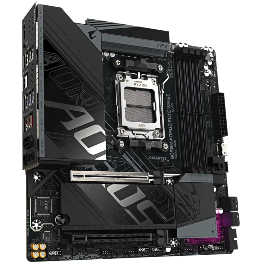 GIGABYTE B850M AORUS ELITE WIFI6E DDR5 HDMI-TP TYPEC PCEI 5.0 AM5 mATX