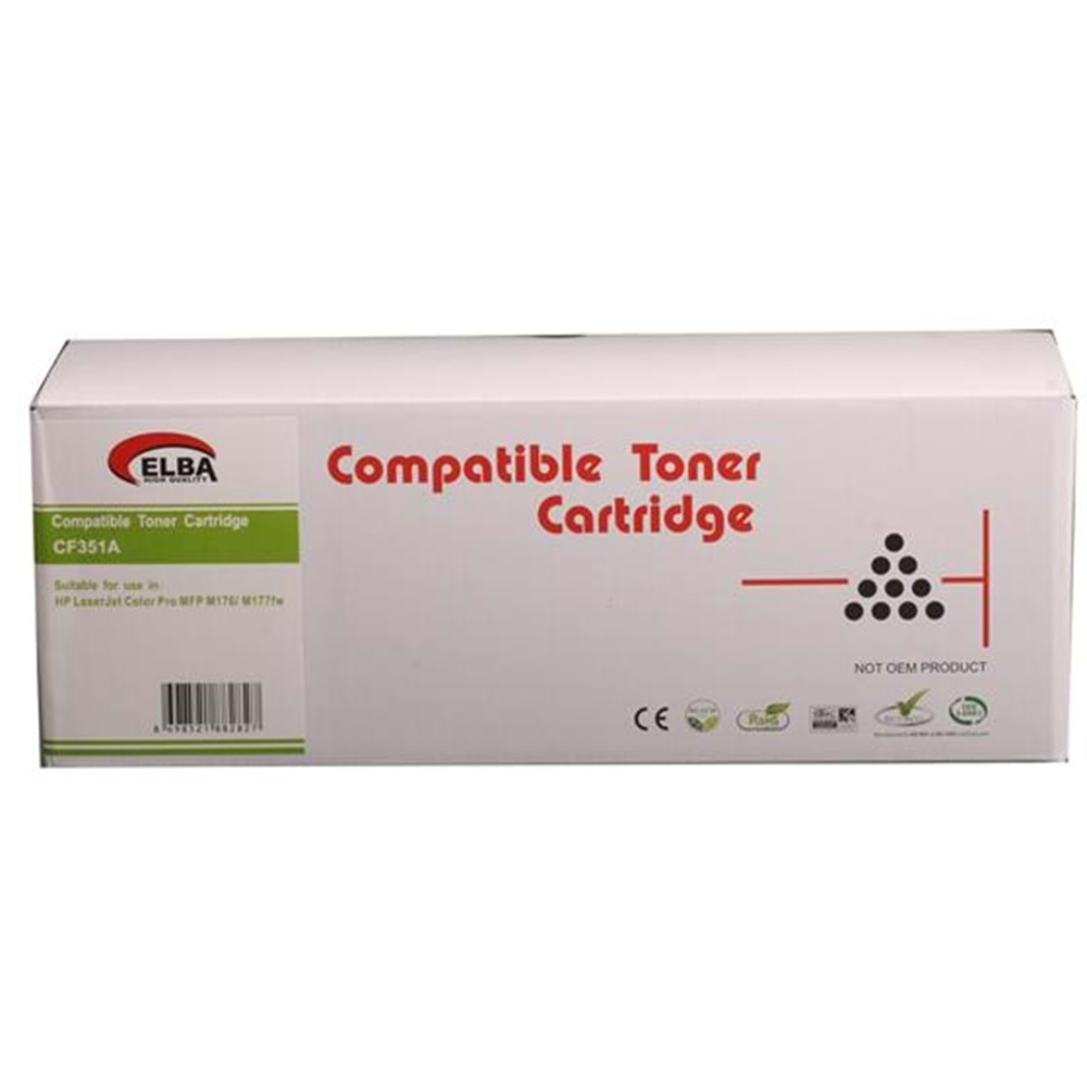 ELBA HP ( 130A ) M176-M177 MAVİ LASER TONER CF351A