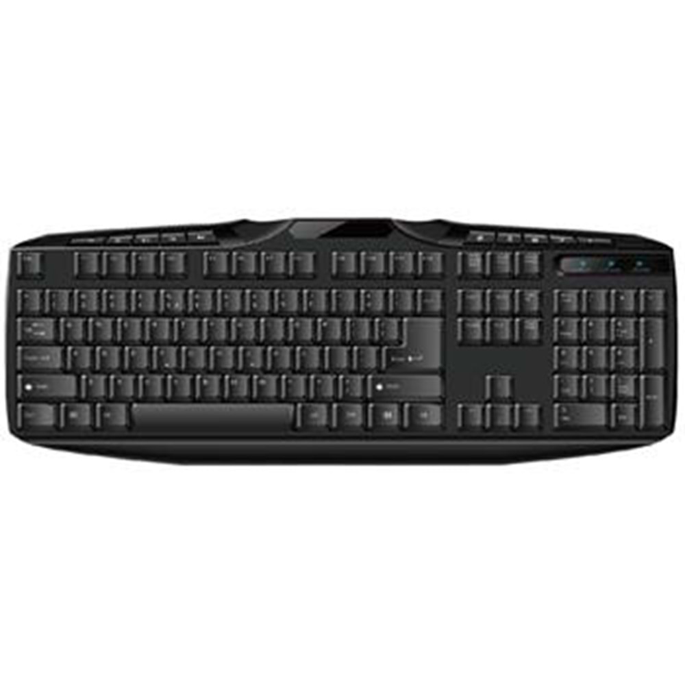 Everest KB-250U Siyah F Usb Kablolu Multimedya 113 Tuşlu Klavye