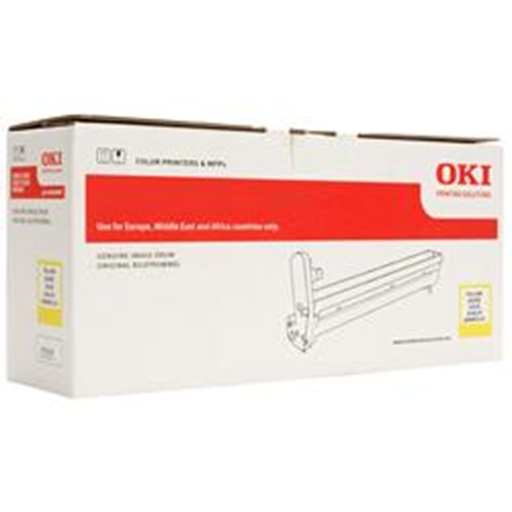 OKI 44844469 SARI DRUM ( GÖRÜNTÜLEME SİLİNDİRİ ) - MC853, MC873, MC883 - 30000 SAYFA