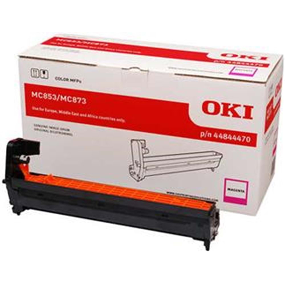 OKI 44844470 KIRMIZI DRUM ( GÖRÜNTÜLEME SİLİNDİRİ ) - MC853, MC873, MC883 - 30000 SAY