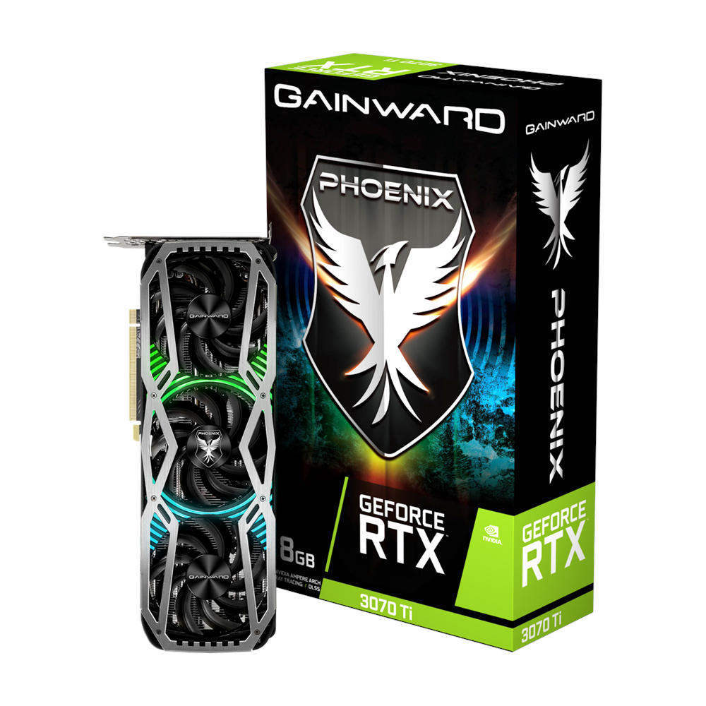 GAINWARD 8GB RTX3070TI PHONIX NED307T019P2-1046X GDDR6X 256bit PCIE 4.0