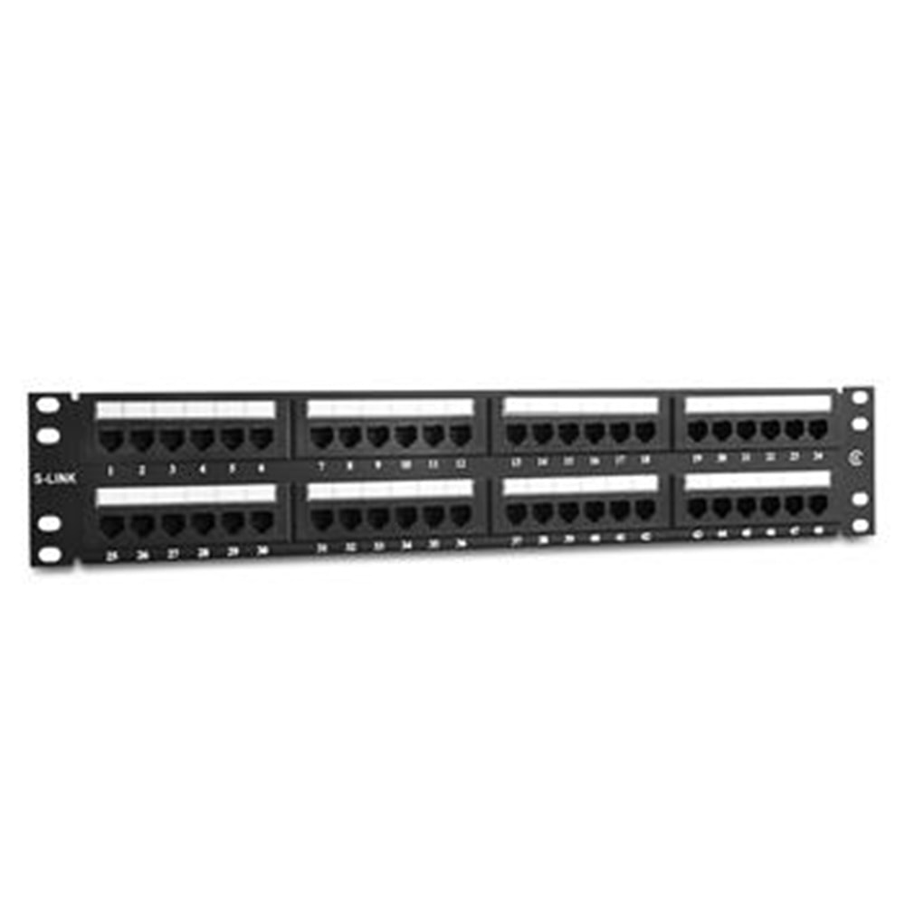 S-link SL-PC48 48 Port Cat5 Utp Patch Panel