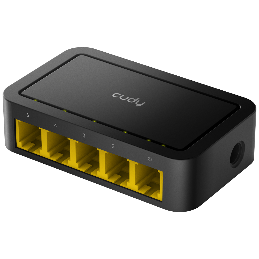CUDY 5port 10/100Mbps Yönetilemez Switch FS105D 