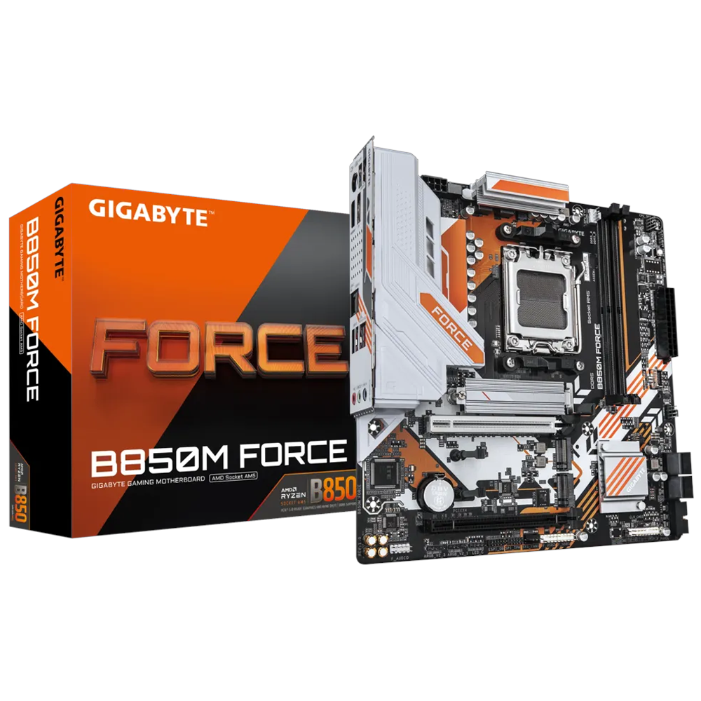 GIGABYTE FORCE B850M DDR5 HDMI DP PCIE 5.0 AM5 mATX