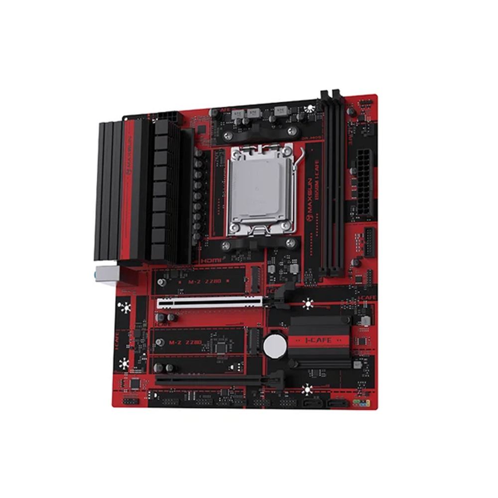 MAXUN B650M I-CAFE DDR5 HDMI PCIE 5.0 AM5 mATX