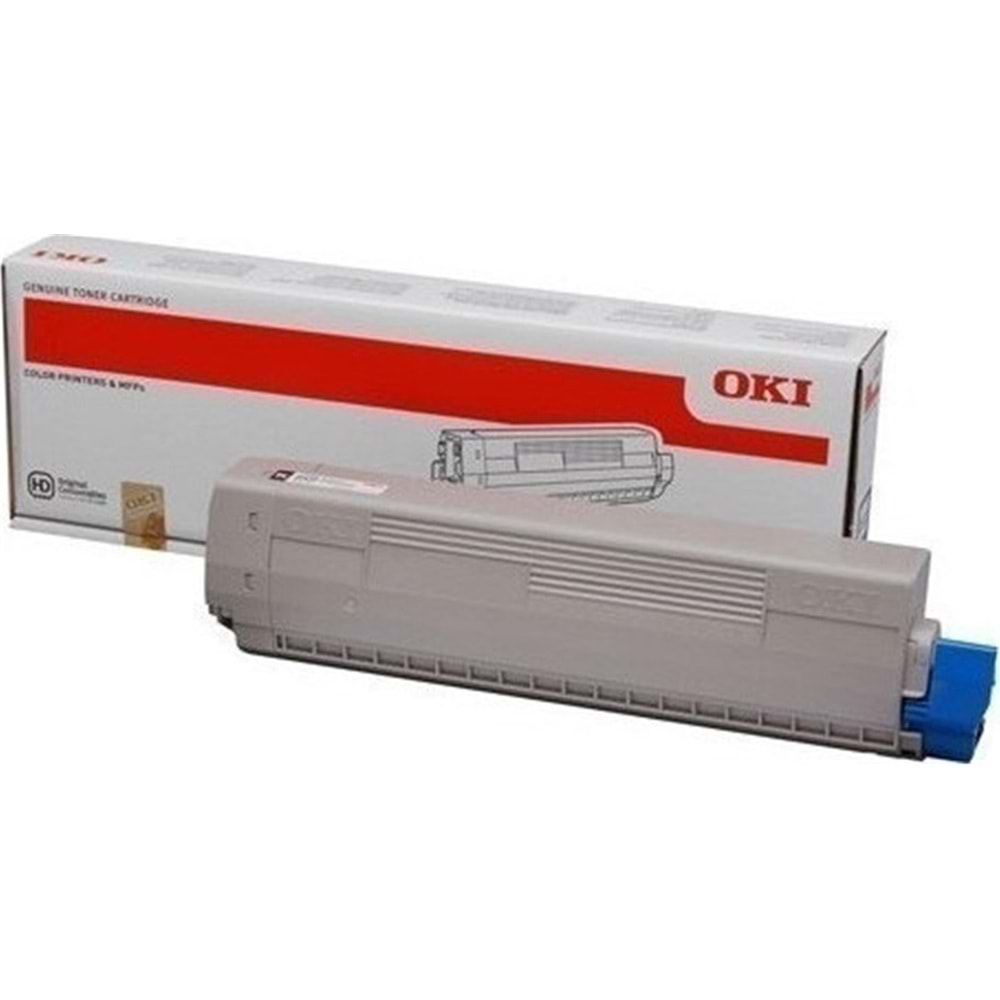 OKI 46490401 TONER-Y-C532-MC573-1.5K SARI TONER - C532- C542- MC563- MC573- 1.500 SAYFA