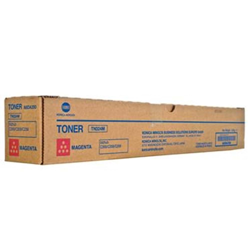 Konica Minolta TN-324M Magenta Kırmızı Orjinal Fotokopi Toneri Bizhup C258-308-368 26.000 Sayfa 