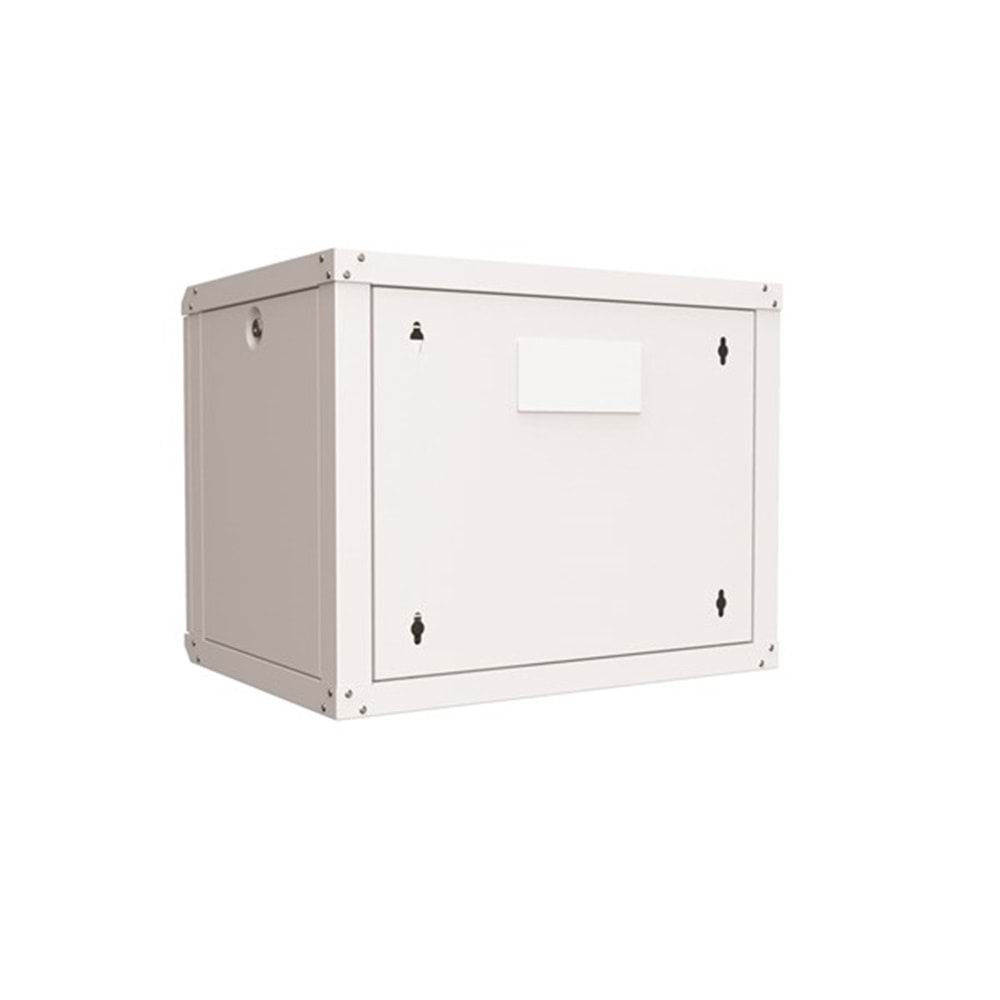 AGER 9U 600x450mm Duvar Tipi Beyaz Kabinet Agena Base AG-AB09U6045B1 Demonte
