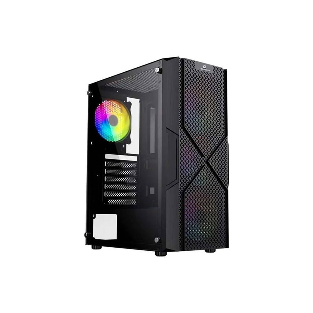 GAMEBOOSTER GB-PW908B 4-FIXED RGB Fanlı Gaming Mid-Tower PC Kasası
