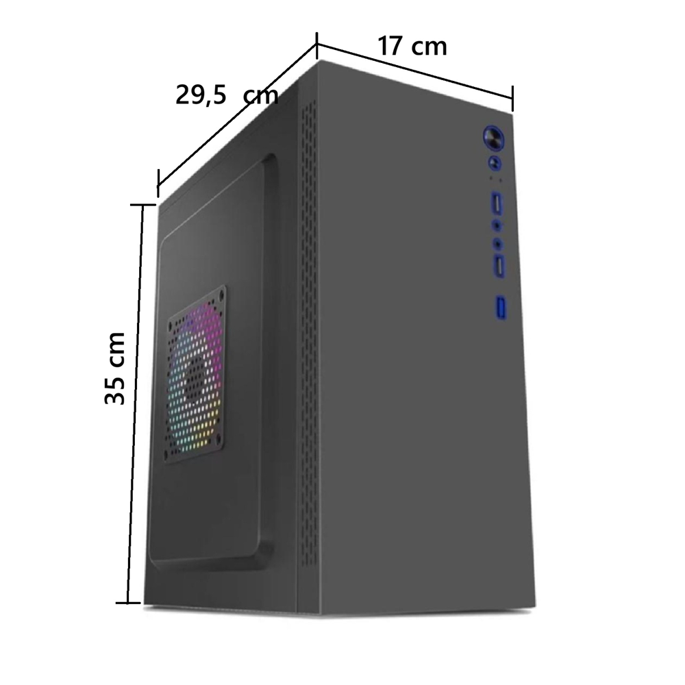 AZTECH 600w TITAN AZT02 Standart Micro-Tower PC Kasası