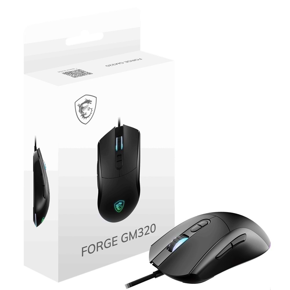 MSI GG FORGE GM320 12800dpi Gaming Mouse