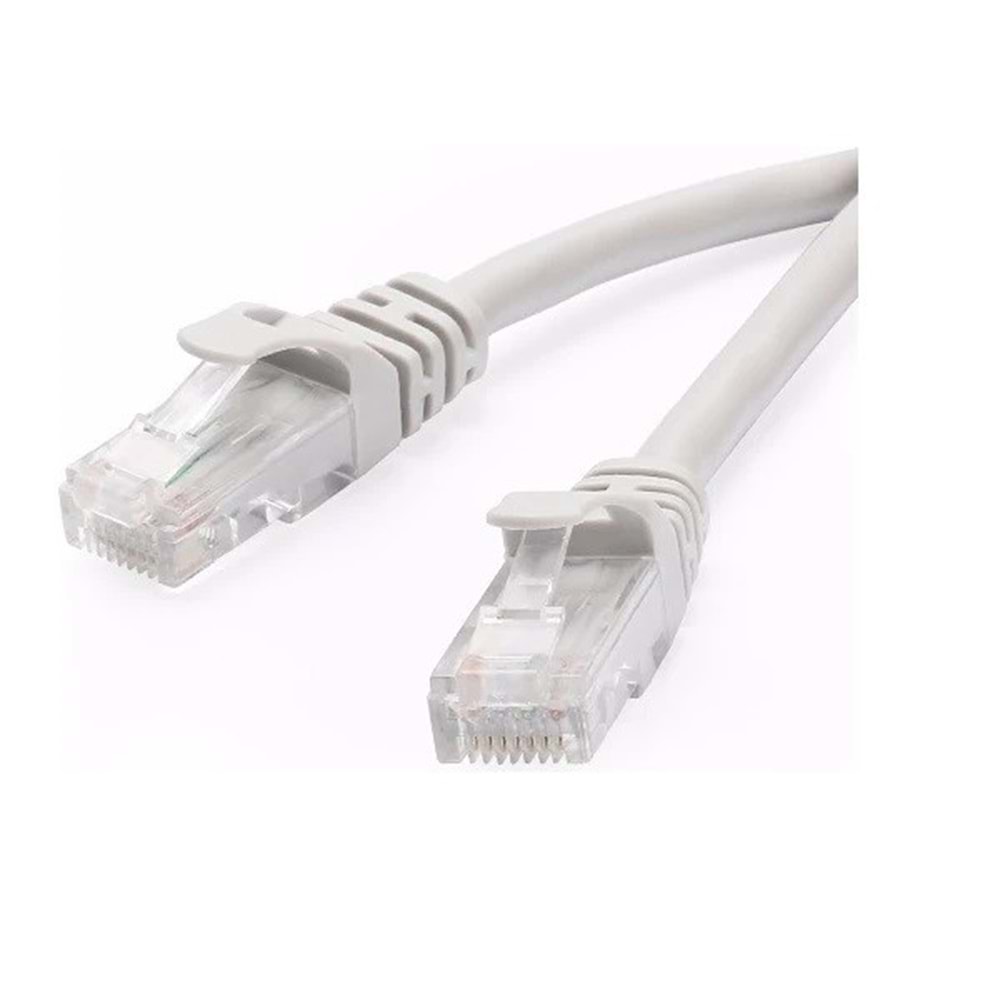 ODS 3metre CAT6 Utp LSZH Saf Bakır Gri Patch Kablo (4'lü paket)