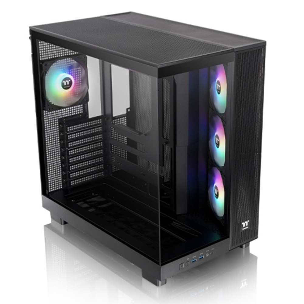 THERMALTAKE VIEW 380 CA-11E-00M1WN-00 4-ARGB Fanlı Gaming Mid-Tower PC Kasası