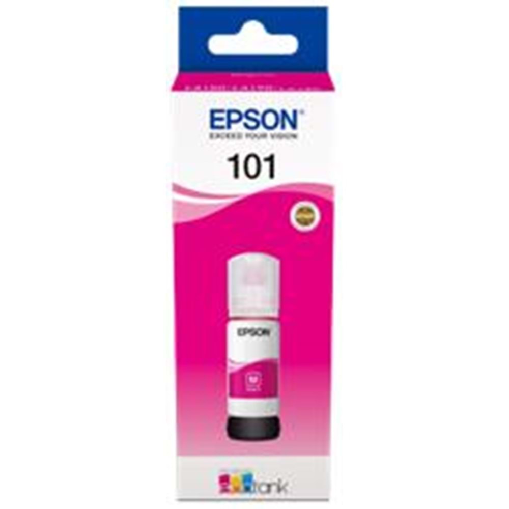 Epson 101 Magenta Kırmızı Şişe Mürekkep T03V34A L4150-4160-6160-6170-6190
