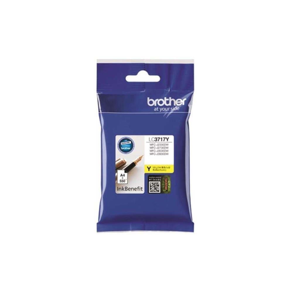 Brother LC3717Y Yellow Sarı 550 Sayfa Kartuş MFC-J3930DW