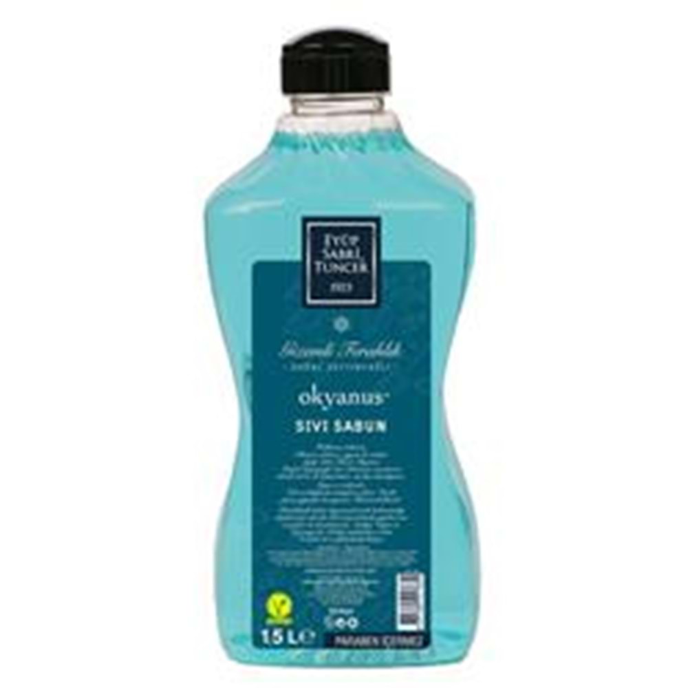 Eyüp Sabri Tuncer 1,5lt Okyanus Sıvı Sabun Doğal Zeytinyağlı