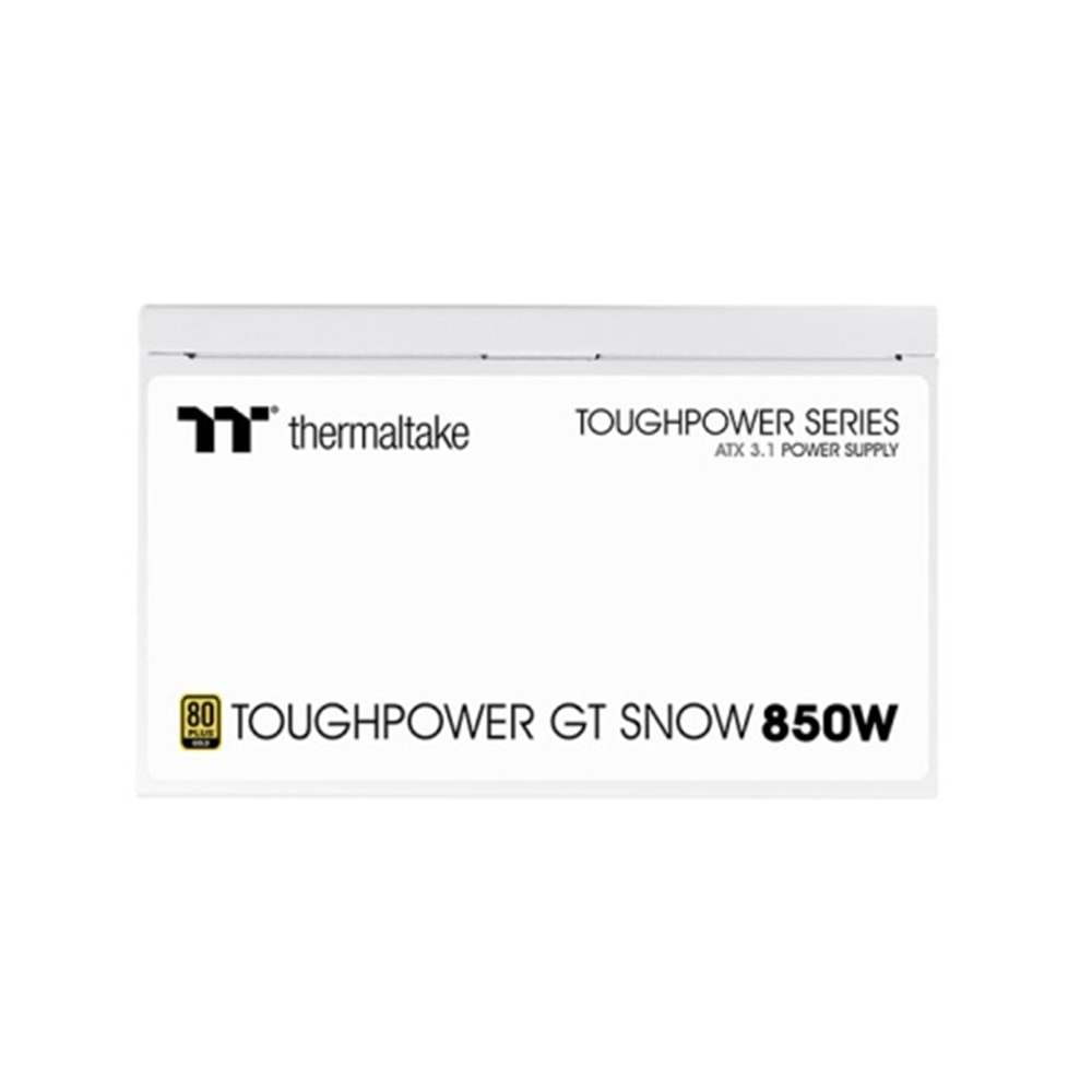THERMALTAKE 850W 80+ GOLD TOUGHPOWER PS-TPT-0850FNFAGE-W PCIE 5.0 Tam Modüler Power Supply Beyaz