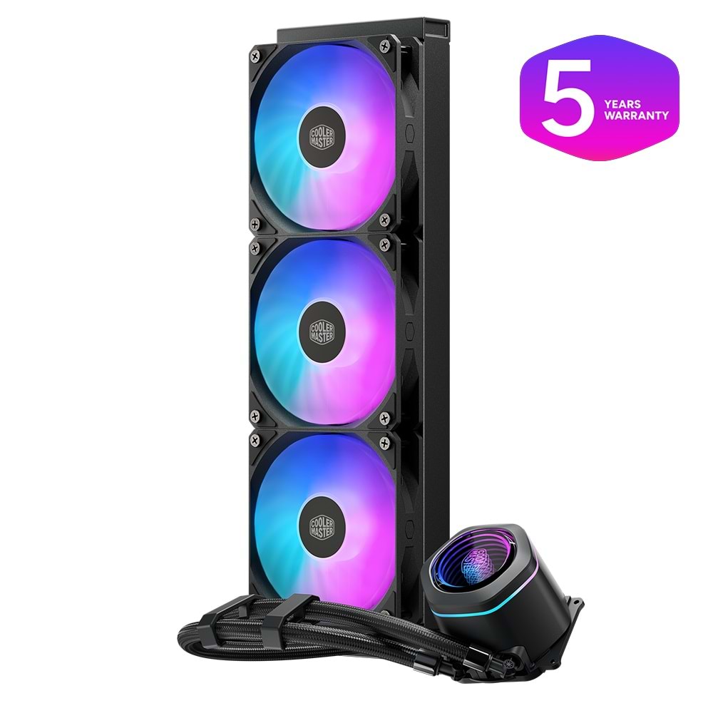 COOLERMASTER 360mm CORE NEX MLX-D36M-A18PA-R1 ARGB Sıvı Soğutmalı AM5-1851p İşlemci Fanı