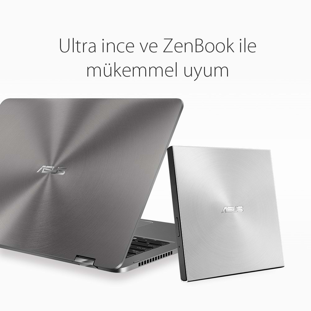 ASUS ZenDrive SDRW-08U5S-U Gümüş Taşınabilir Harici DVD Yazıcı