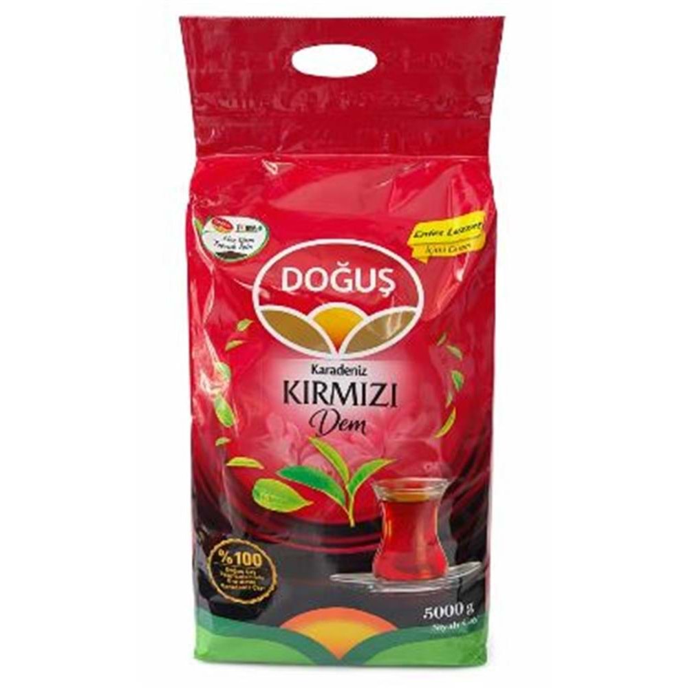 Doğuş Karadeniz Kırmızı Dem Siyah Çay 5000 gr