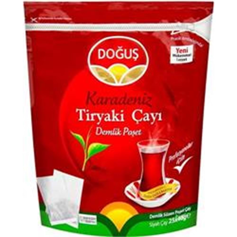 Doğuş Karadeniz Kırmızı Demlik Poşet Çay 25x40 gr