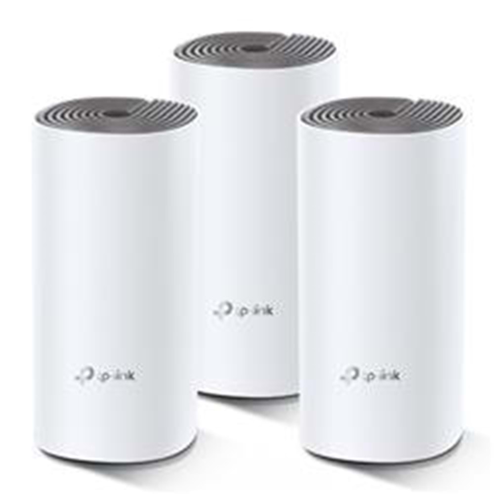 Tp-Link DECO E4 3Lü Paket AC1200 Tüm Evi Kapsayan Mesh Wifi Sistemi