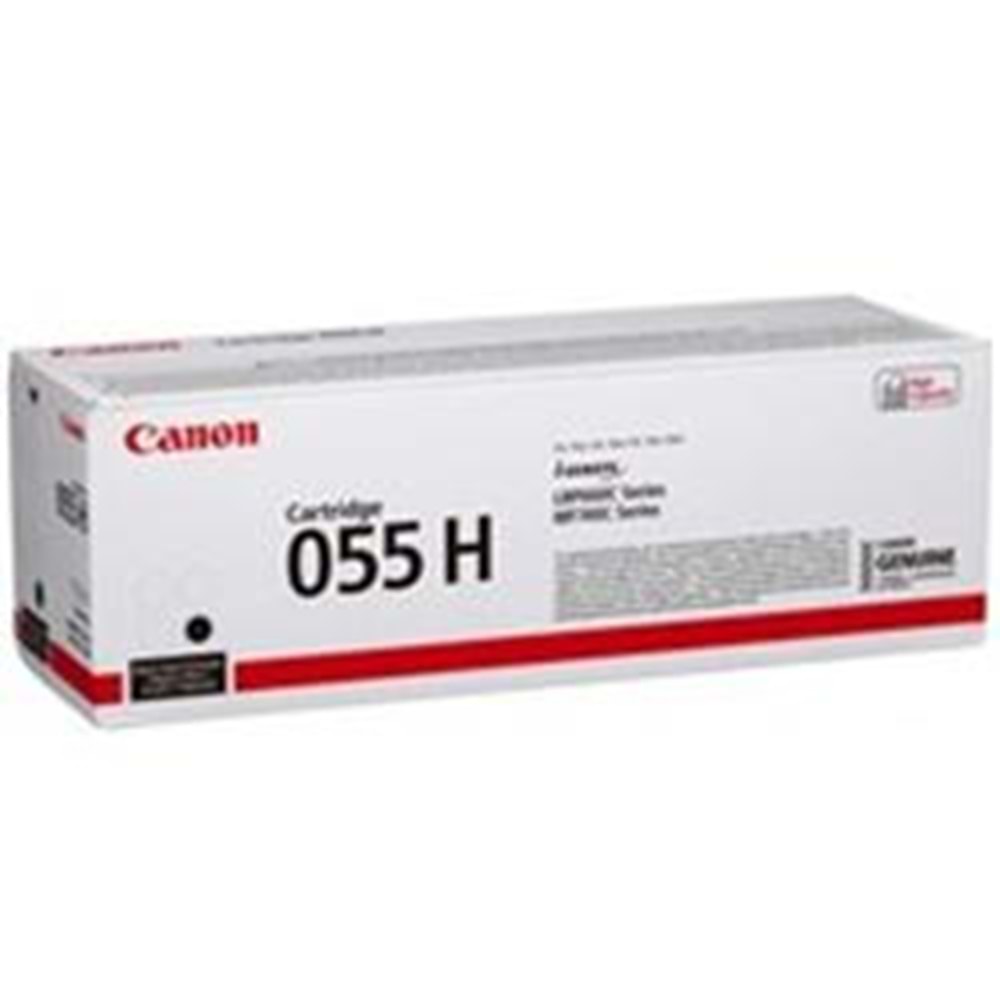 Canon CRG-055H BK Black Siyah Yüksek Kapasite Toner MF745