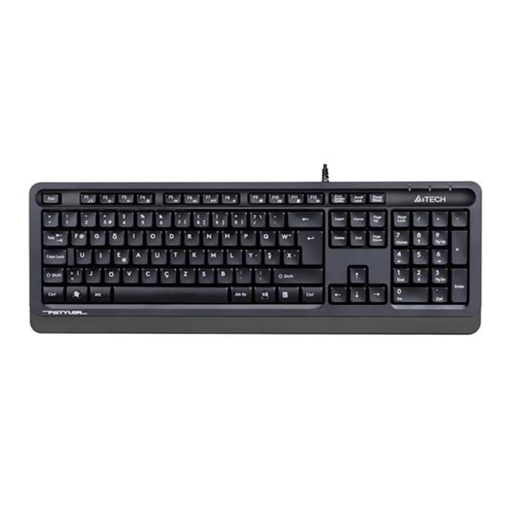 A4 Tech Fk10 F Usb Fsytyler Gri Tr Fn-Multimedya Klavye