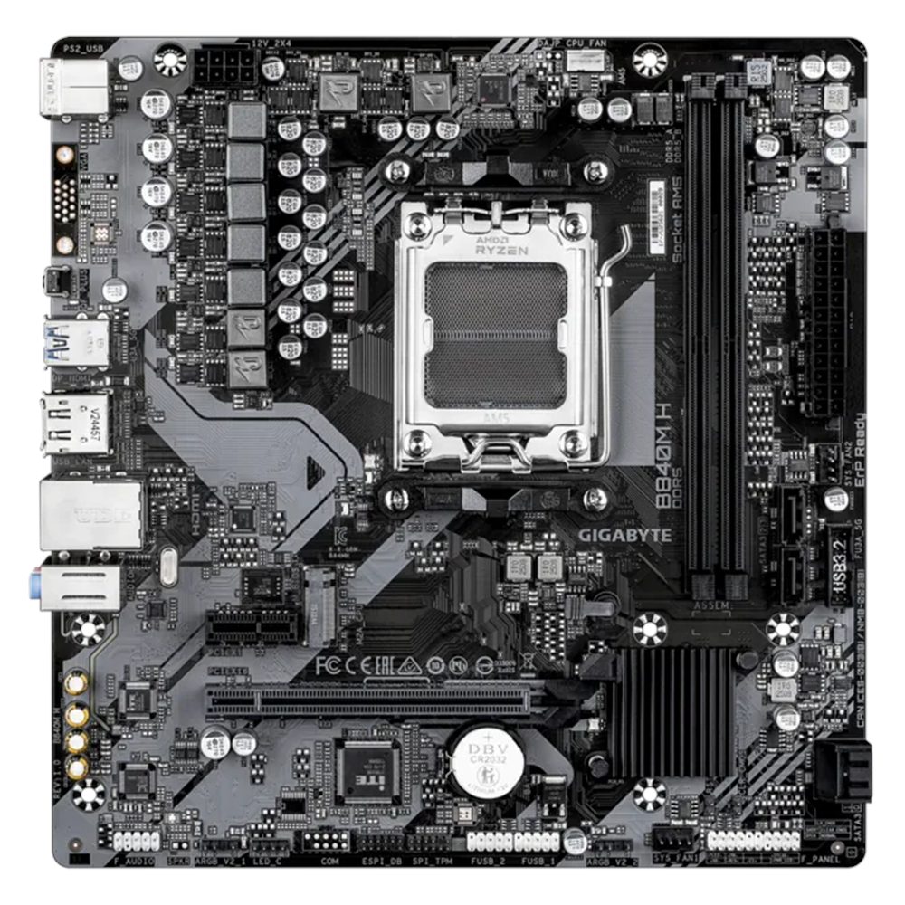 GIGABYTE B840M H DDR5 HDMI-DP PCIe 4.0 AM5 mATX 