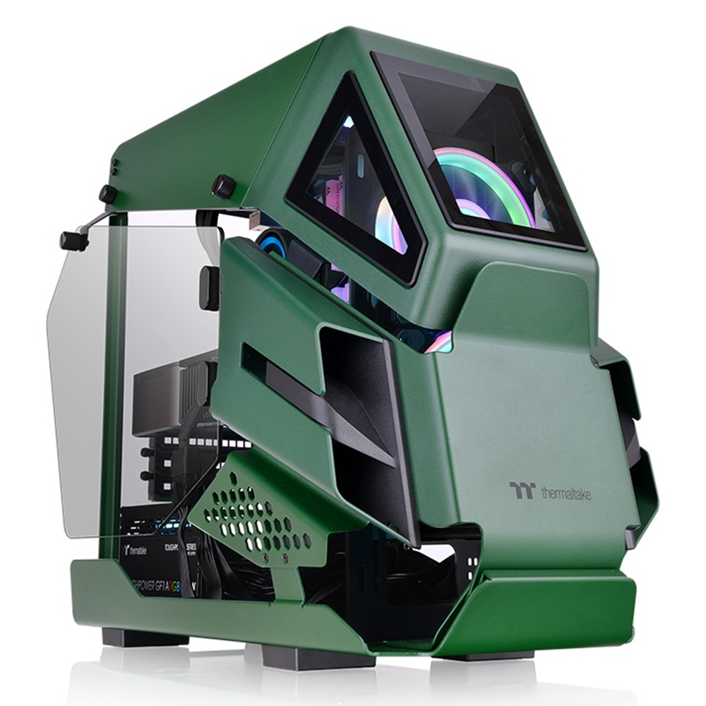THERMALTAKE AH T200 RACING GREEN CA-1R4-00SCWN-00 Gaming Micro-Tower PC Kasası