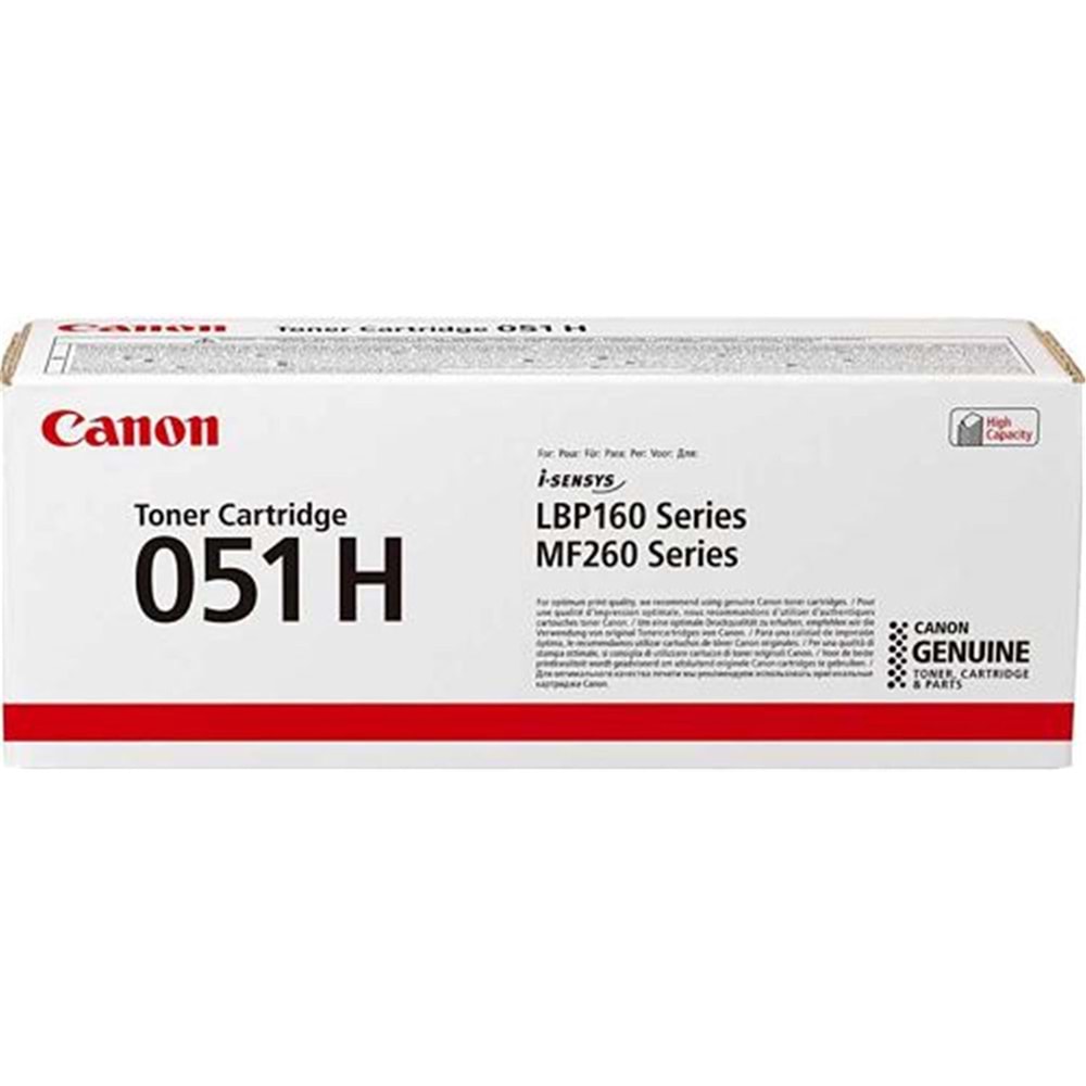 Canon CRG-051H Yüksek Kapasite Toner 