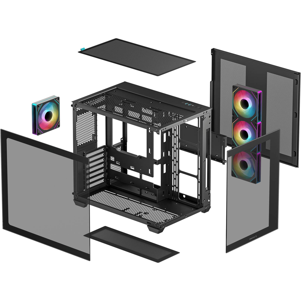 DEEPCOOL CG530-4F Gaming Mid-Tower PC Kasası