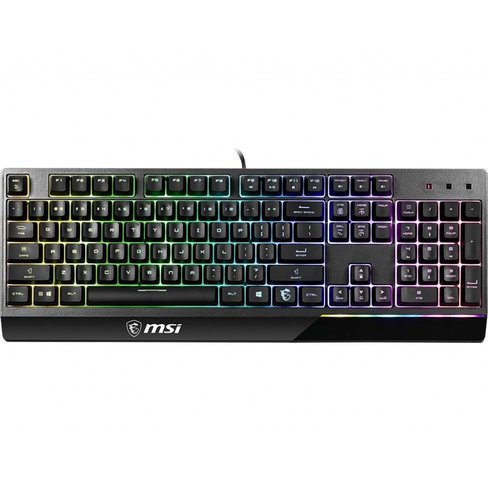 MSI Q TR Vigor GK30 RGB Mekanik Hisli Siyah Oyuncu Klavyesi