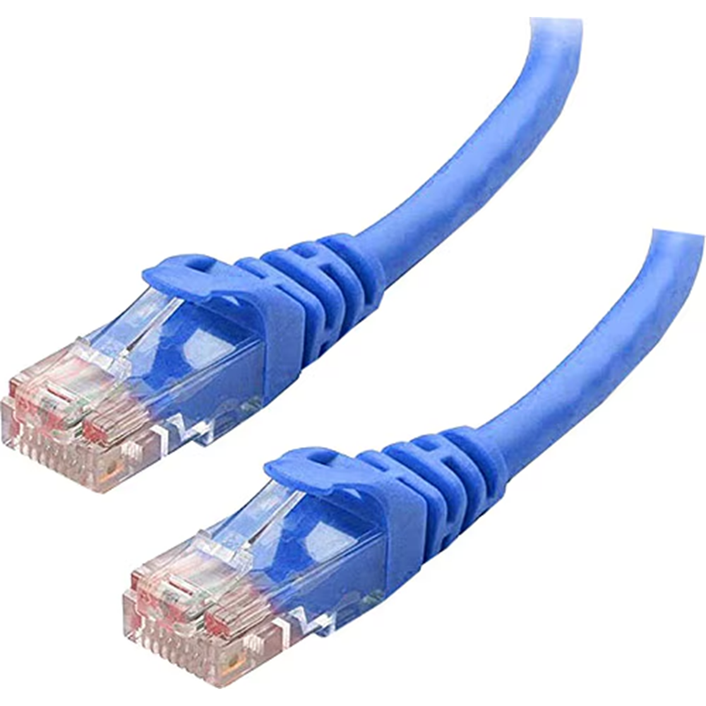 ODS 3metre CAT6 Utp LSZH Saf Bakır Mavi Patch Kablo (5'li paket)