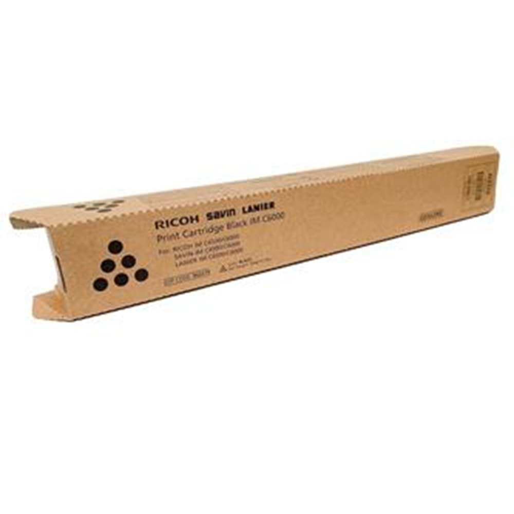 Ricoh IM C6000 Black Siyah Orjinal Fotokopi Toneri IM C4500-5500 33.000 Sayfa 