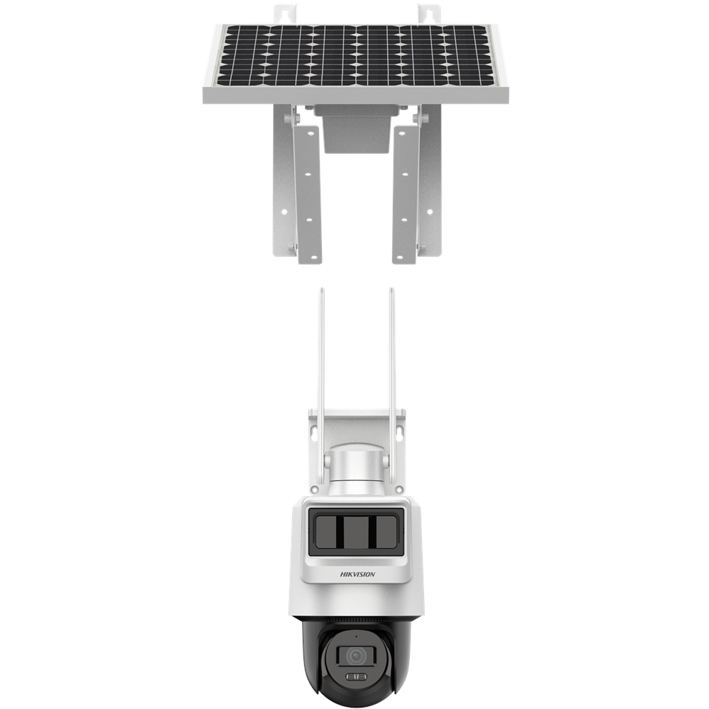 HIKVISION 2MP PT Speed Dome 2.8mm Pan-Tilt Solar Kamera (4G SİM Destekli) DS-2DE2C200IWG-K/4G/C05S10