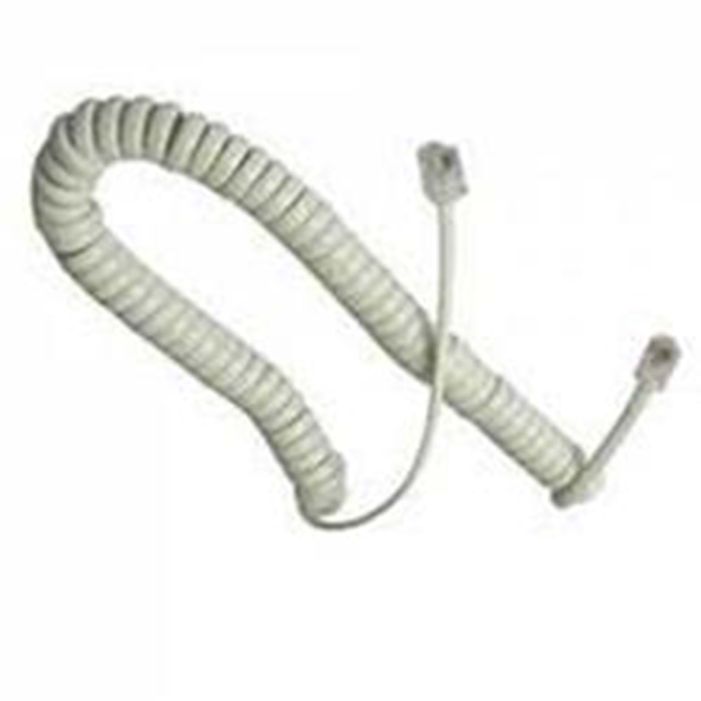Spiral Karel Gri Pluglu Ahize Kordonu 30 cm
