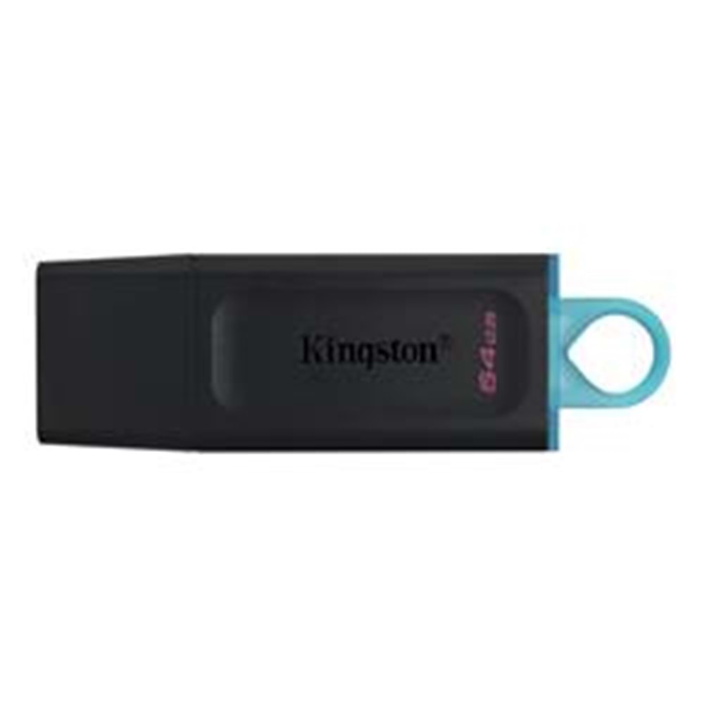 Kingston DTX-64GB 64GB USB3.2 Gen 1 DataTraveler Exodia (Black + Teal) Flash Bellek 
