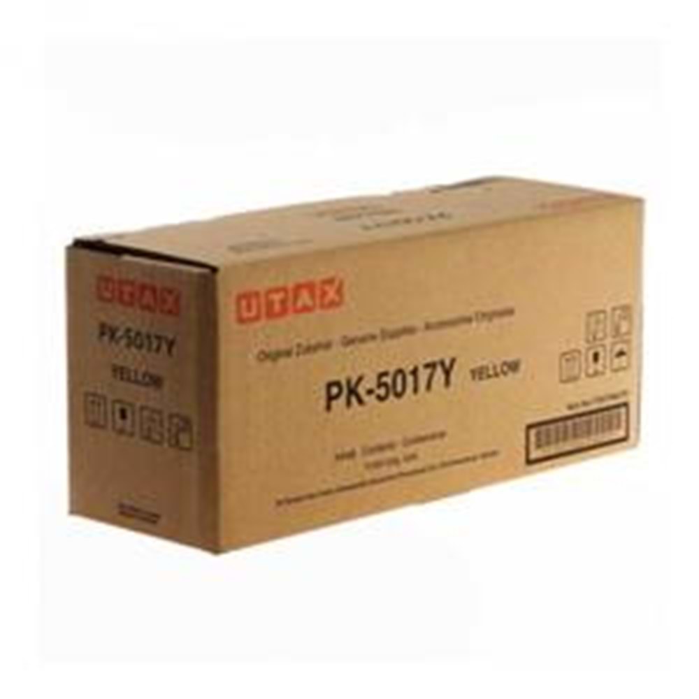 UTAX PK-5017Y Yellow Sarı Orjinal Fotokopi Toneri C3062-3066 6.000 Sayfa