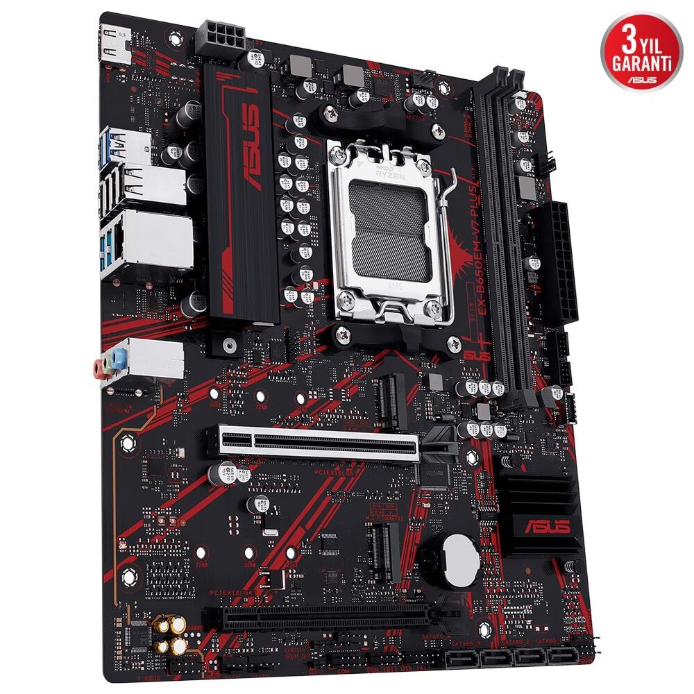 ASUS EX-B650EM-V7 PLUS DDR5 HDMI PCIE 4.0 AM5 mATX