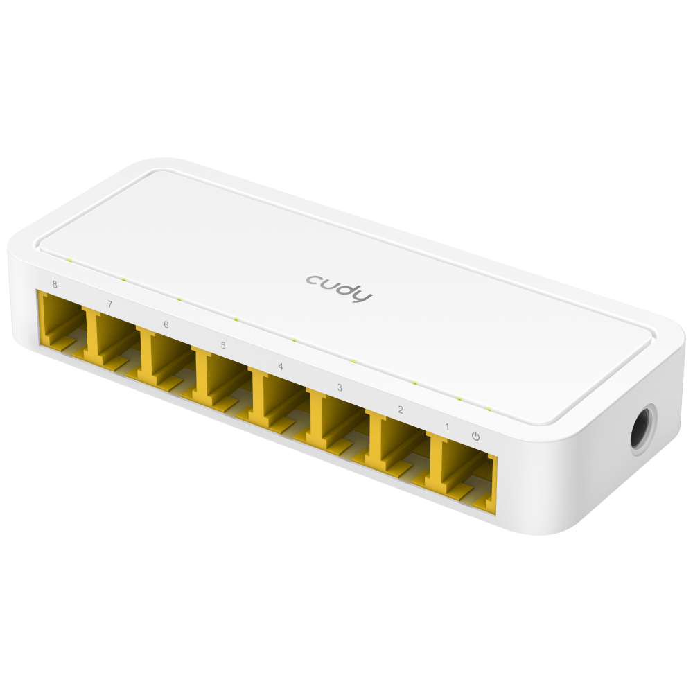 CUDY 8port 10/100Mbps Yönetilemez Switch FS108D